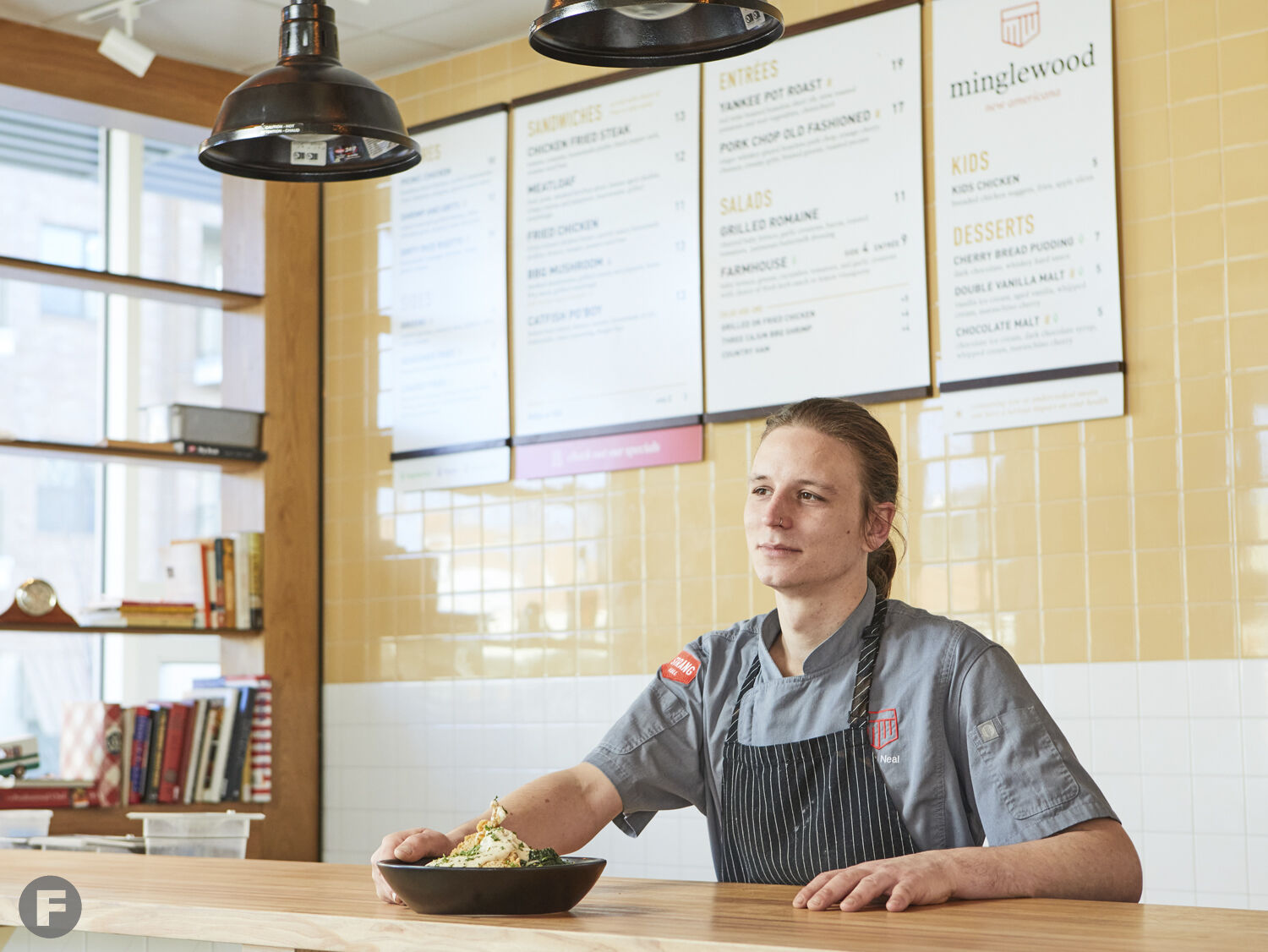 Eli B. Neal, chef-owner, Minglewood